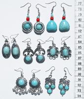 Aretes turquesa