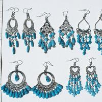 Aretes turquesas