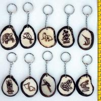 Llaveros de tagua