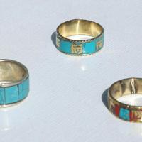 Anillos turquesas