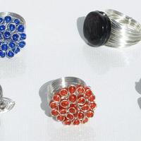 Anillos con cristales